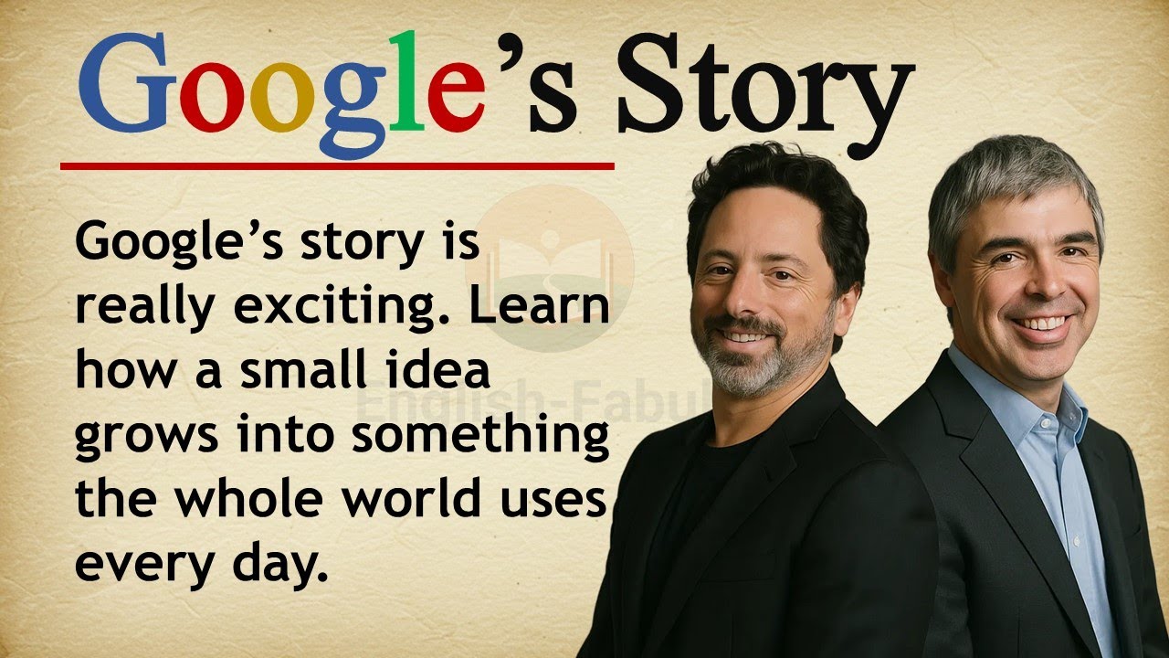 Google's Story || 🔍💡 Learn English Through Story Level 2 || Graded Reader 🎧