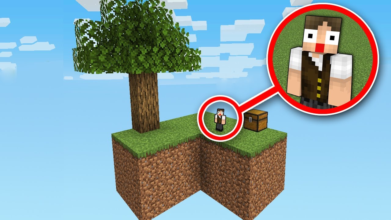 SKYBLOCK, MAS EU SOU MUITO PEQUENO!!!