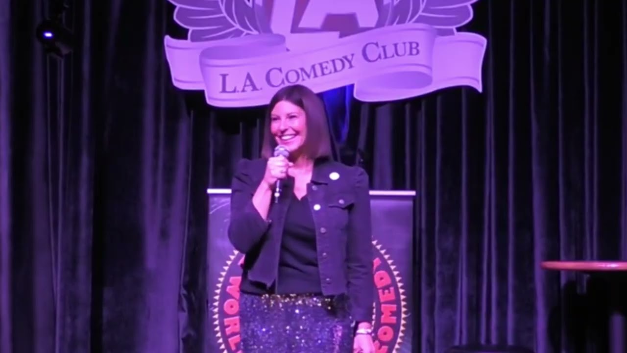 Robyn Gilleran at the LA Comedy Club in Las Vegas