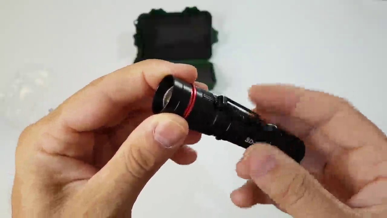 Coomatec SD 200 kits de linterna LED, Buena mini linterna led con potencia de luz