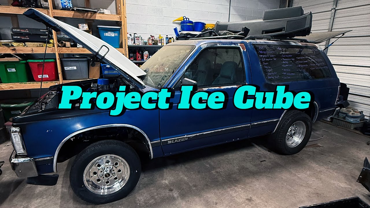 We get started on my S10 Blazer!!! Plus shop up date!