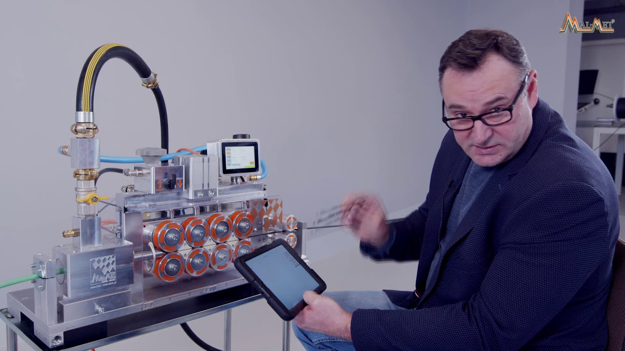 Wdmuchiwarka światłowodów, kabli, rur i pakietów. MAH-4 Elektronik. www.Mal-Met.com.pl