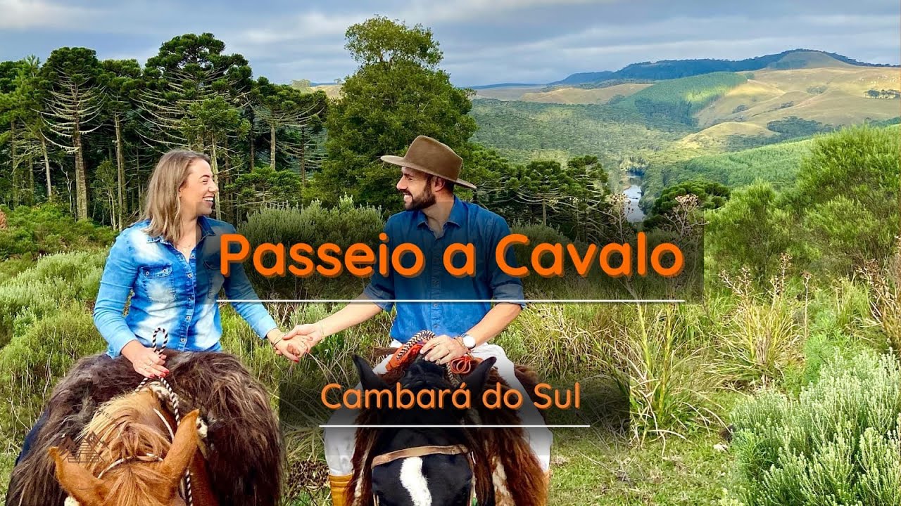 Passeio a Cavalo - Cavalgada dos Campos de Cima da Serra - Cambará do Sul.