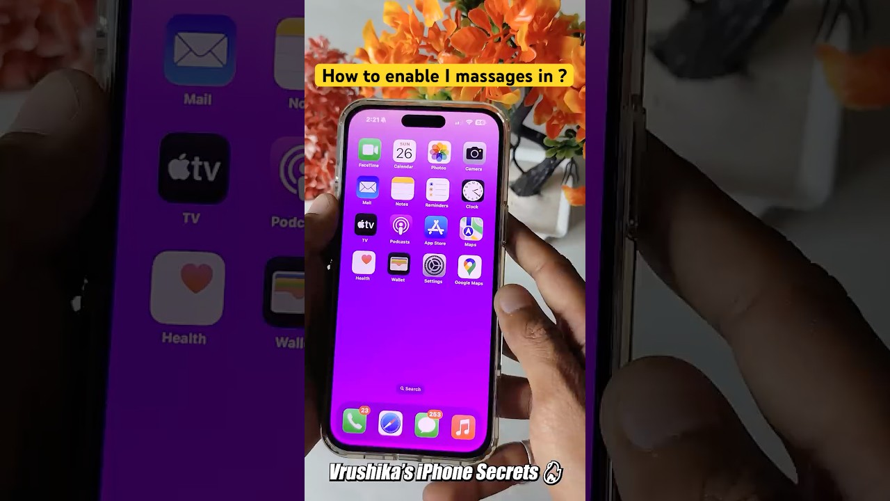 How to Enable iMessage & Send Free Messages on iPhone! 📱✨ #shortsvideo #ytshorts #technology
