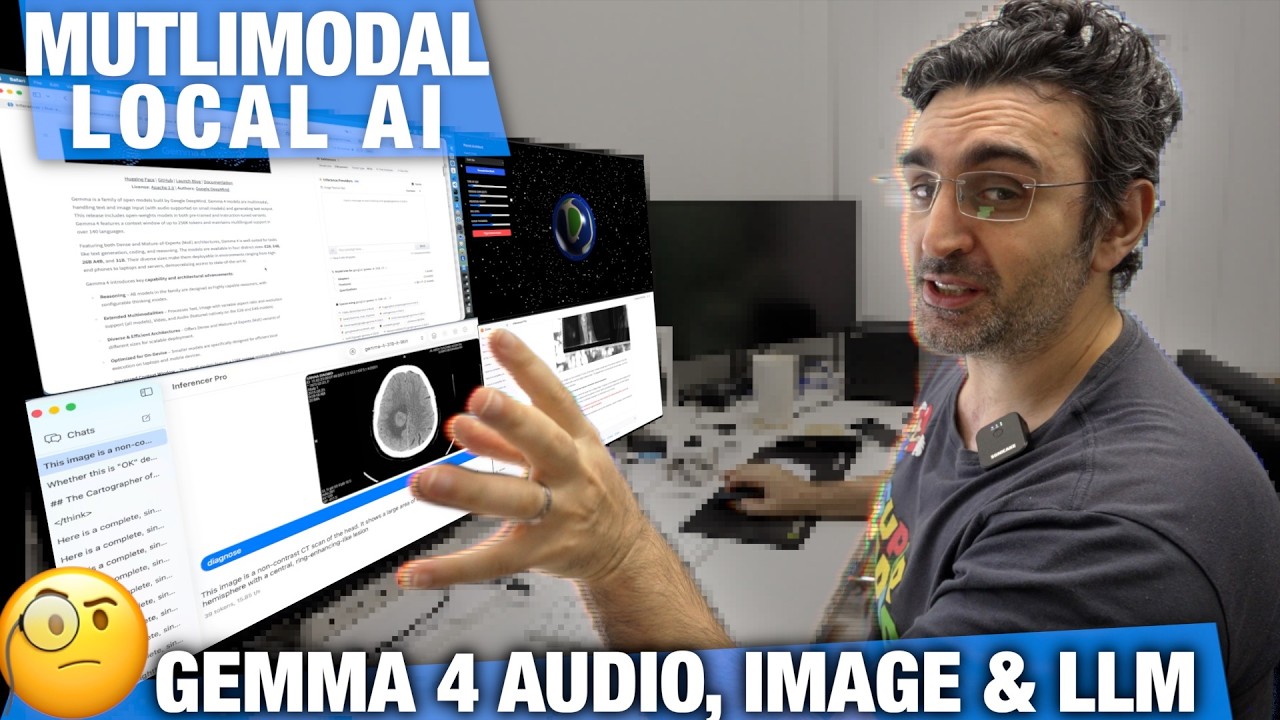 Gemma 4 Multimodal Local AI &mdash; сможет ли она воссоздать моё приложение? 🧐