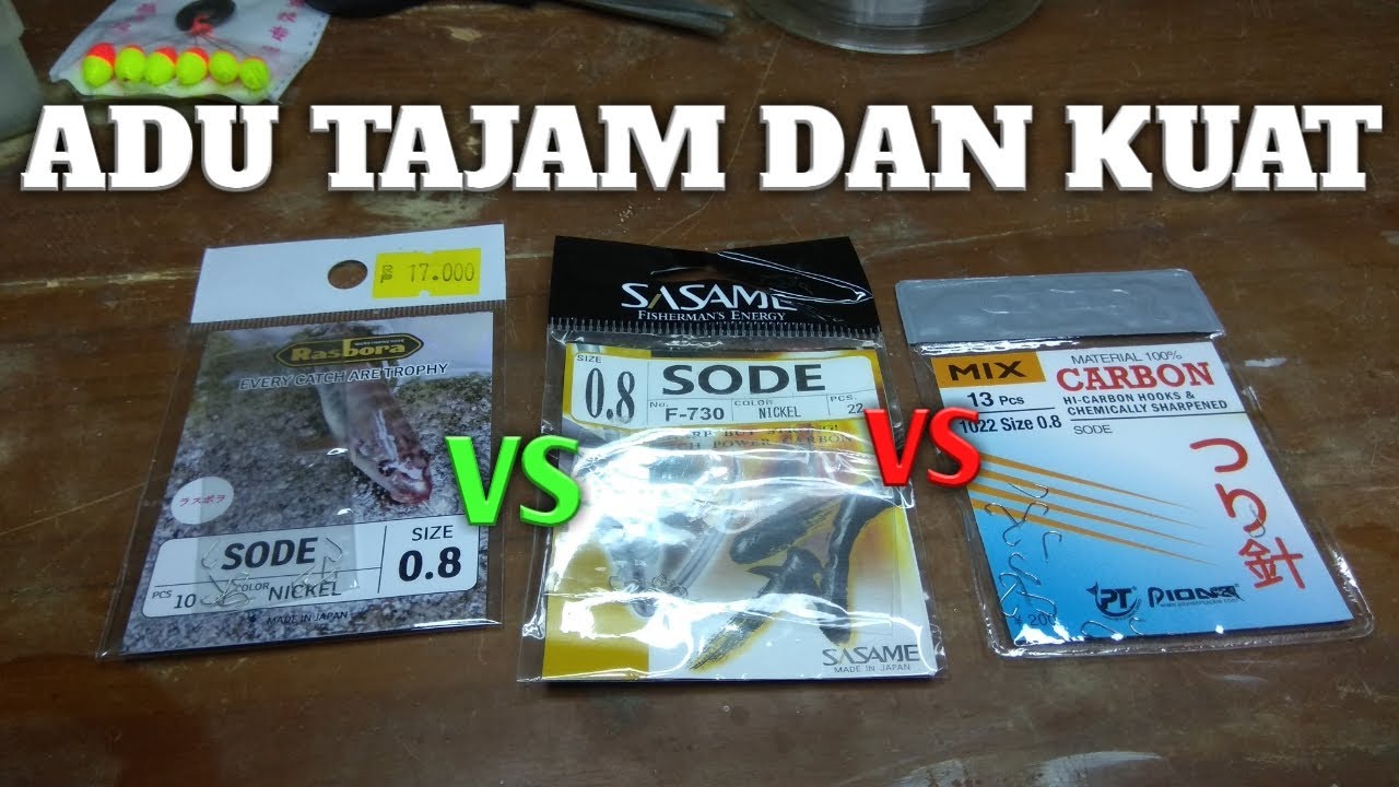 ADU KETAJAMAN DAN KEKUATAN MATA KAIL SEJUTA UMAT