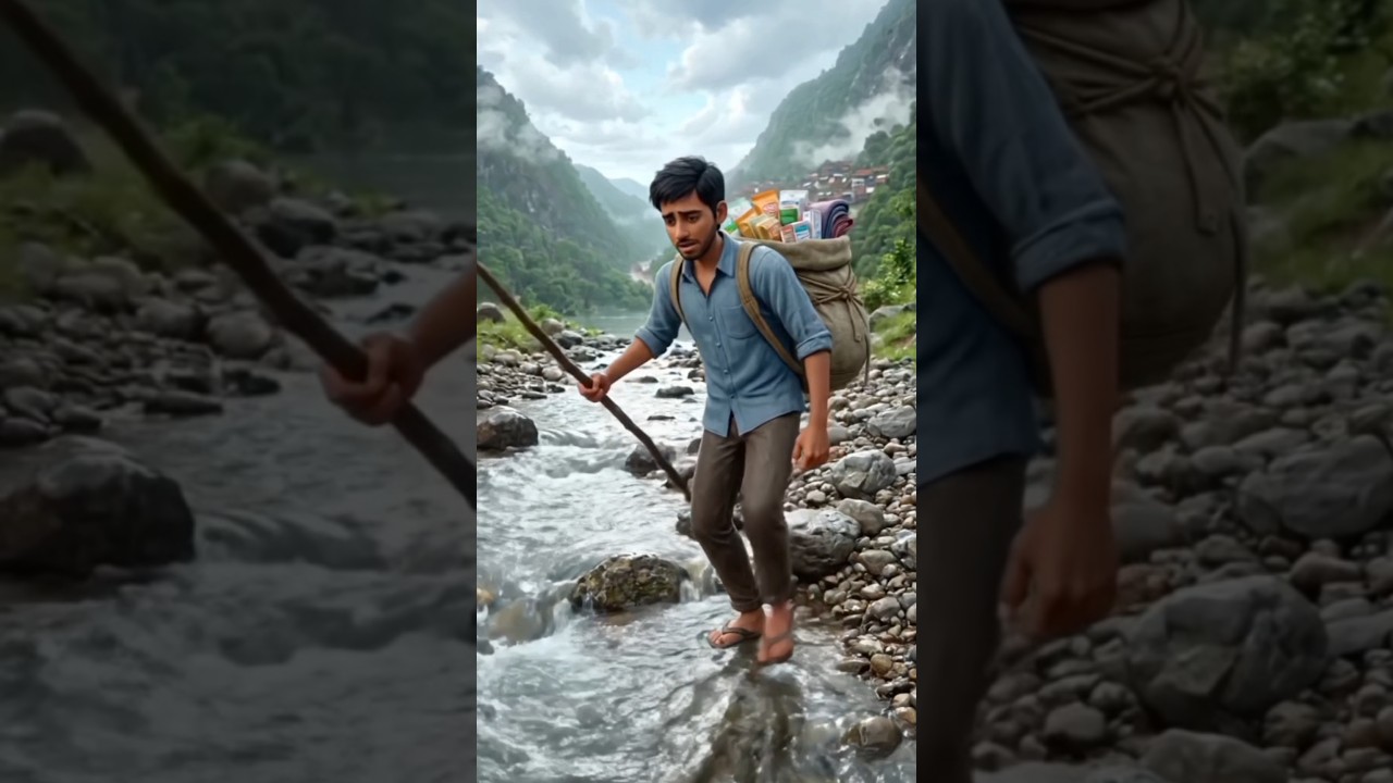 Brave Village Hero: Flood Relief Journey #shorts #trending #viral