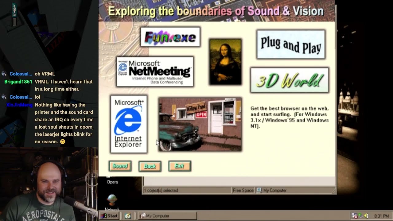 100 shareware games from MMCD Exploring the boundaries of Sound & Vision... (DOS) part 1