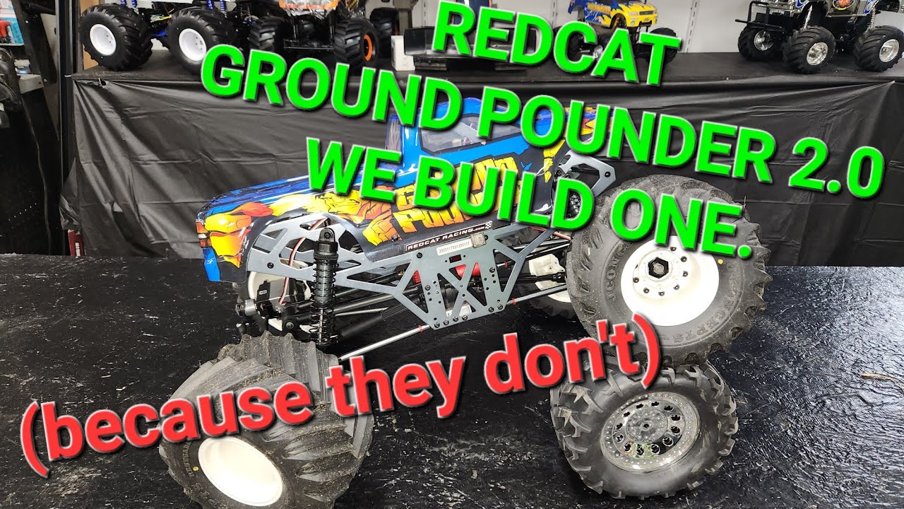 Redcat Ground Pounder 2.0? can we upgrade it into a killer monster jam RC truck with Wendigo parts?