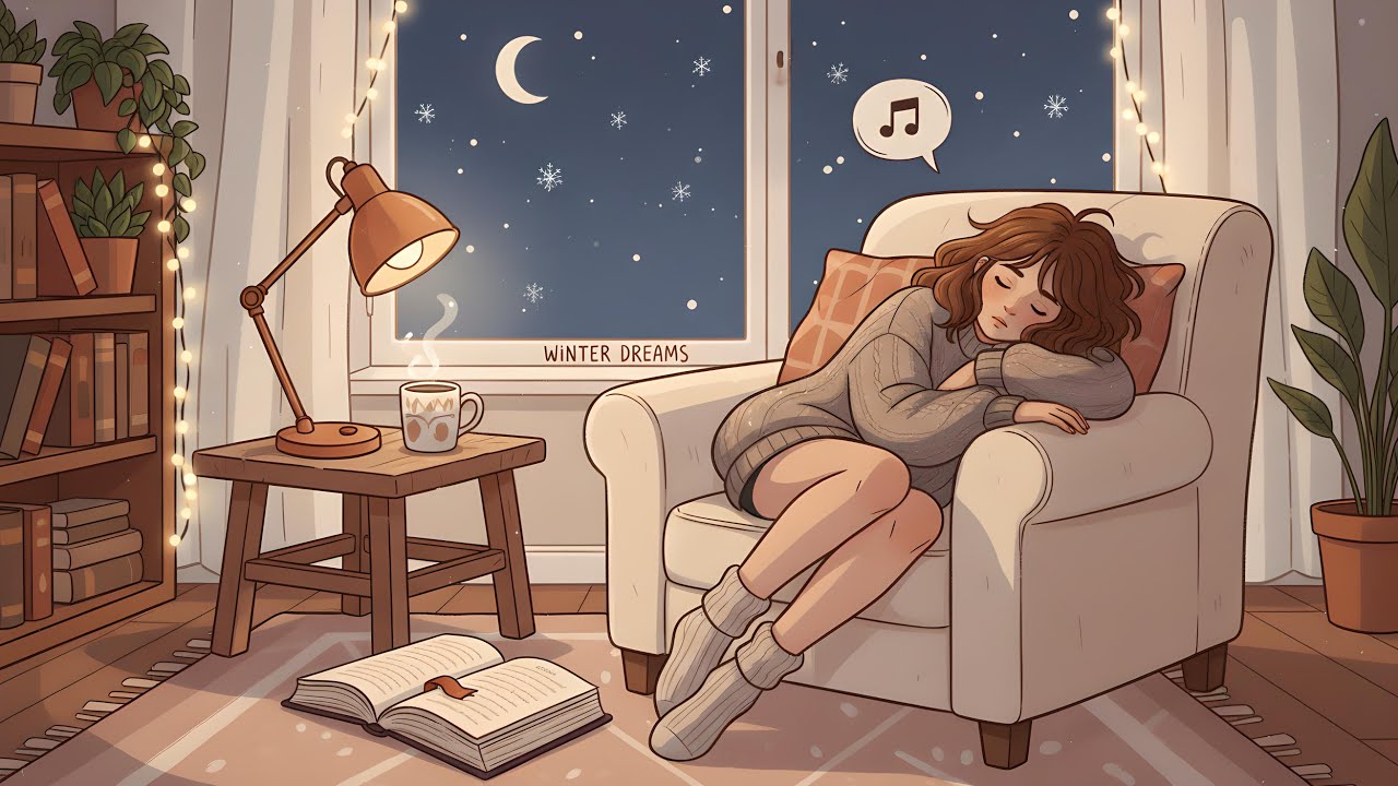 Snowfall Wonderland | Soft Chill Vibes for Cozy Work / Study Spaces