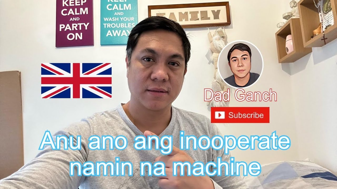 ANU ANO ANG INOOPERATE NAMIN NA MACHINE d2 sa CROSS HANDS | Dad Ganch TV