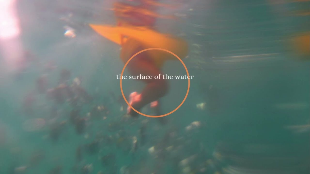 the surface of the water (demo)