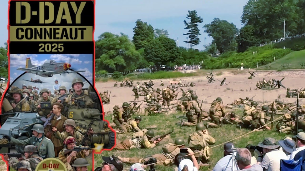 1500 Reenactors Invade Normandy! [D-day Conneaut, OH 2025]