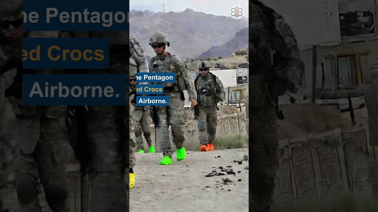 Soldiers Issued Crocs So Trump Can Say He Didn't Put Boots On The Ground In Iran