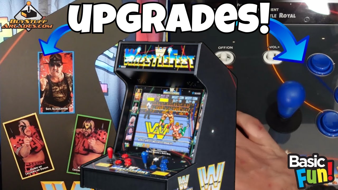 Купите аркадные аркады Wrestlefest, арты и улучшения панели управления! Установите и ознакомьтесь!