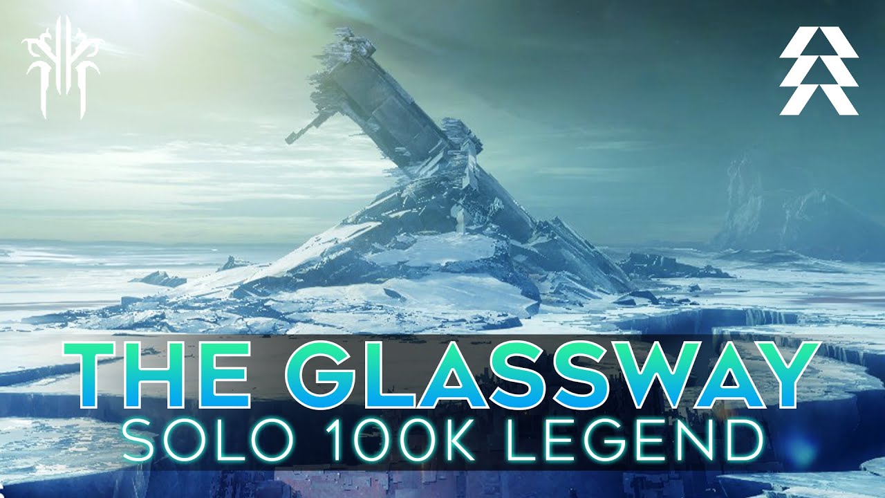 Solo Arcstrider Hunter 100k Legend THE GLASSWAY Nightfall | Destiny 2: Season of Plunder