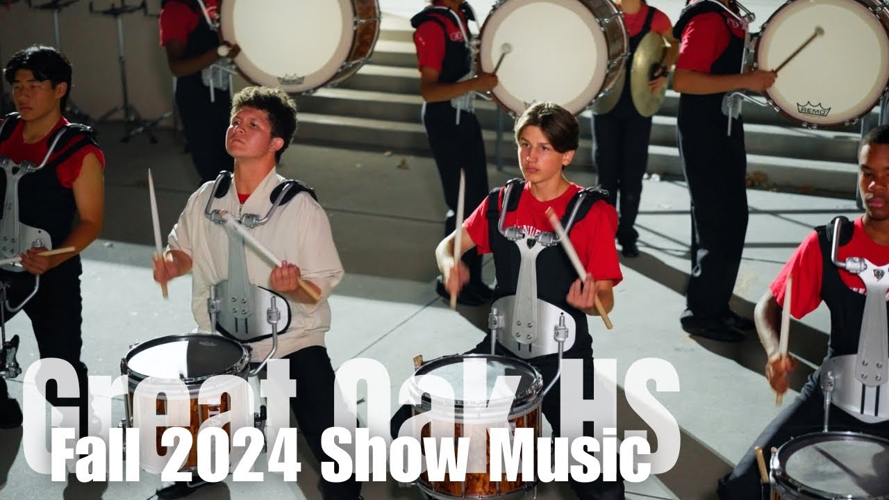 Great Oak HS Drumline Fall 2024 Show Music