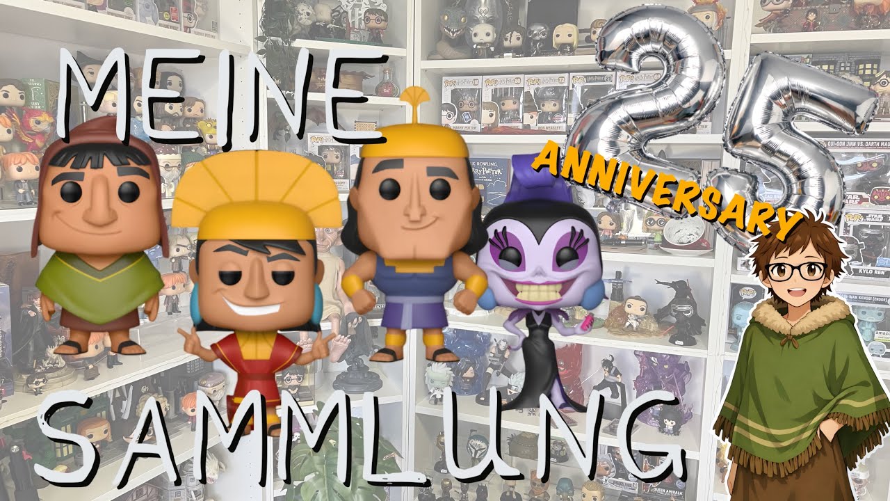 EMPERORS NEW GROOVE FUNKO POP COLLECTION & 25TH MOVIE ANNIVERSARY 
