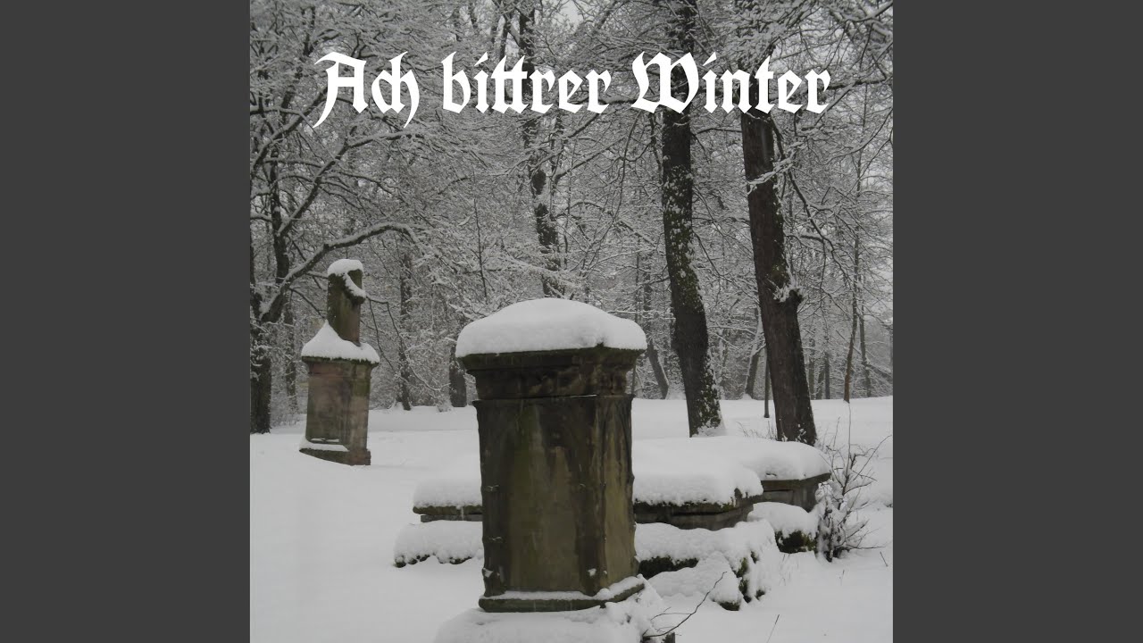 Ach bittrer Winter