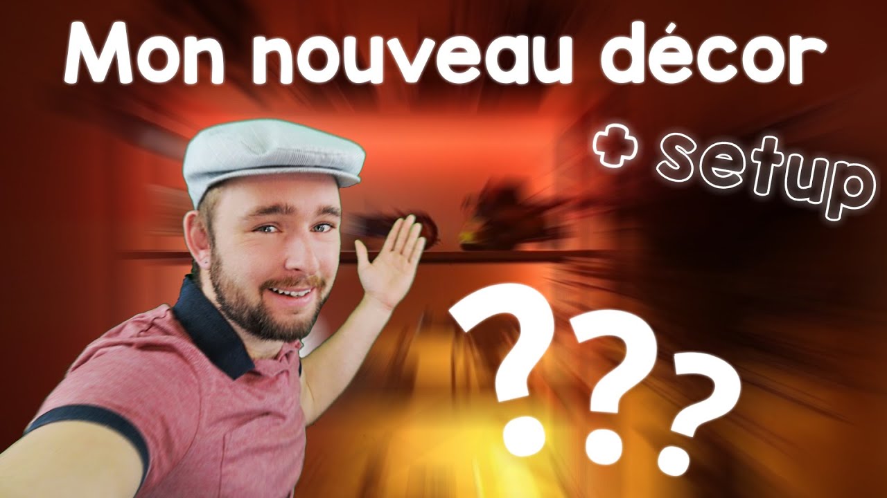 JE VOUS PRÉSENTE MON DECOR ET MON SETUP ! #2020