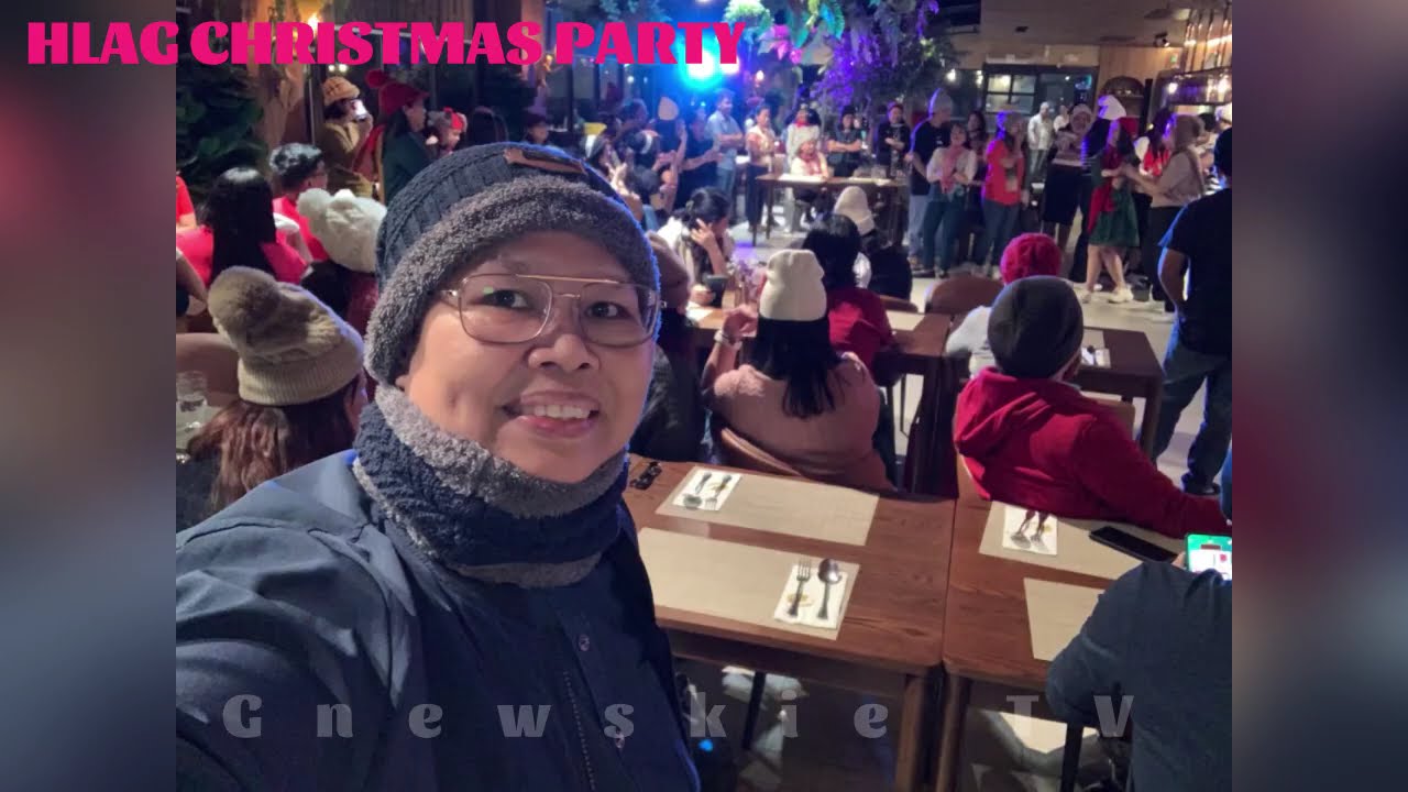 CHRISTMAS PARTY NG HLAG|| @gnewskietv  #premierevideo #2025christmas #party #companyparty  #foodie