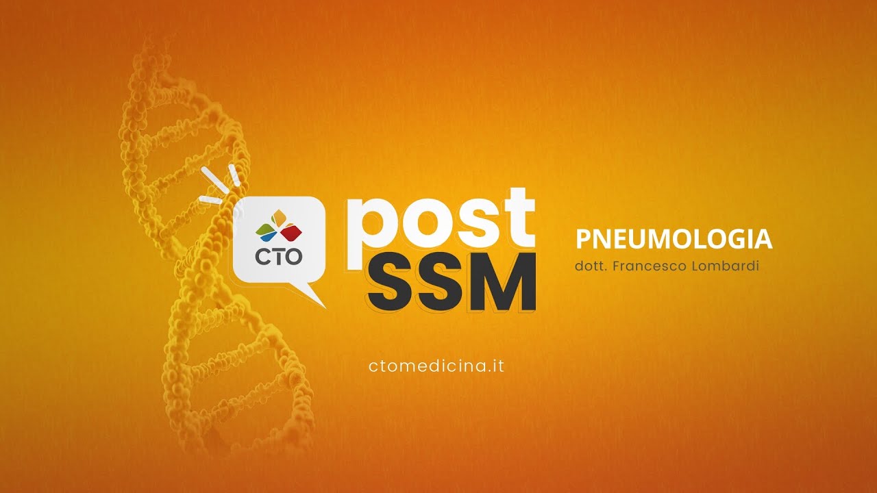 Post SSM 2025 di CTO | Pneumologia