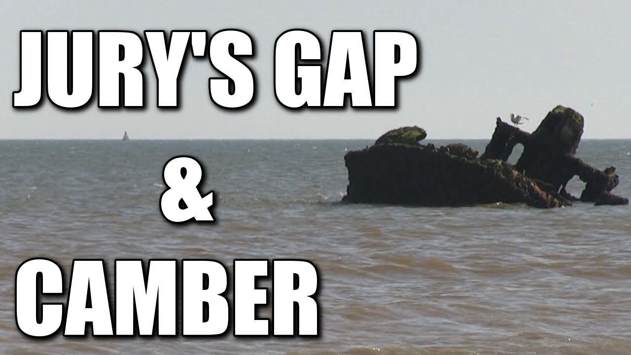 Jury's Gap & Camber in East Sussex  - British sea fishing venues, South Coast, England, Britain, UK