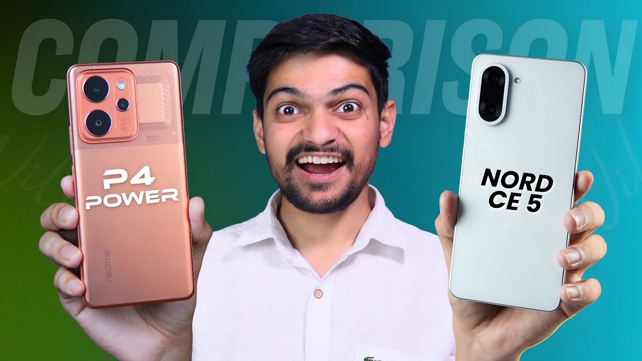 Realme P4 Power vs OnePlus Nord CE 5 | Best phone under 25000 🔥