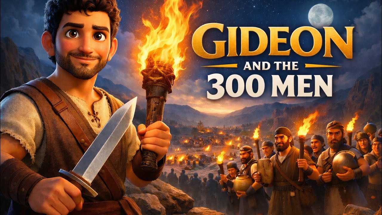 THE STORY OF GIDEON: DEFEATED A MIGHTY ARMY WITH JUST 300 soldiers 