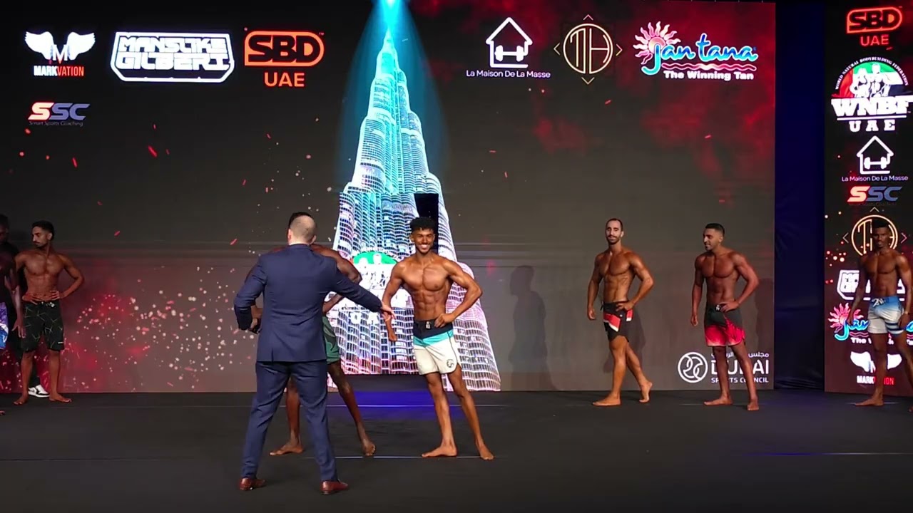 WNBF Dubai'25  Men's Physique Open (||)