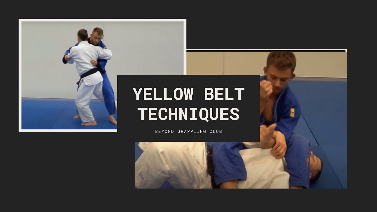 Judo Yellow belt requirements for BGC -90 minutes