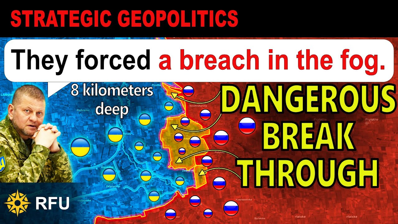 40,000 Russian troops penetrate defenses north of Huliaipole, creating major danger