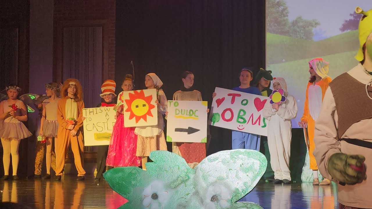 Shrek The Musical Jr @ OBMS Saturday Evening 2/7/2026 ~ The Travel Song 