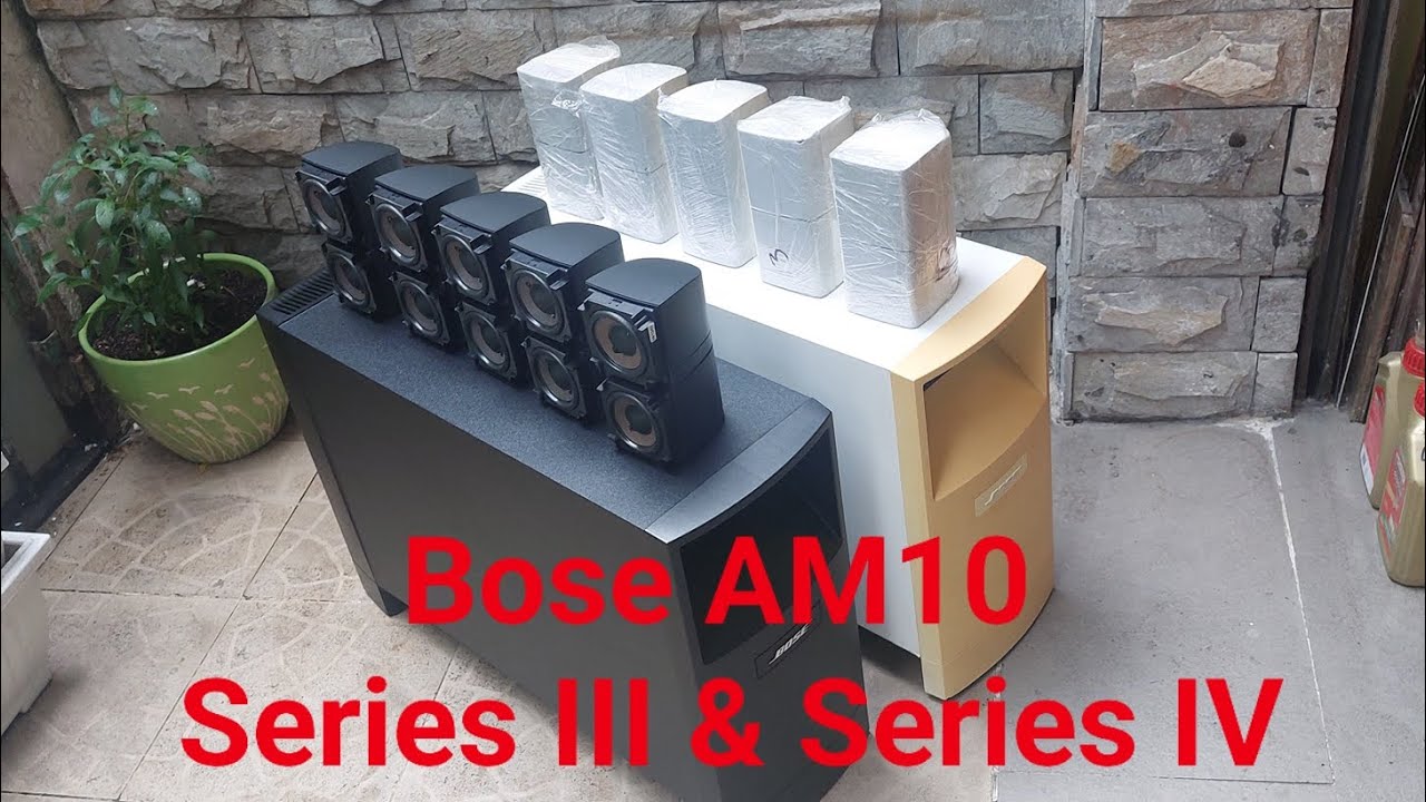17/10/2023 Bose AM10 SERIES III & SERIES IV mới về rất chất và đẹp.  Nhạc, phim và karaoke