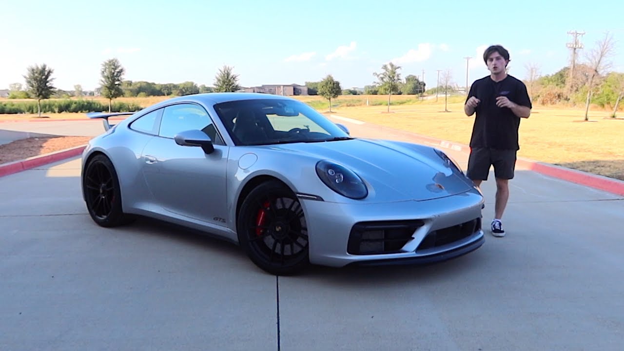 Обзор Porsche 911 GTS 2023 года: почему это самый недооценённый 911 (плюс тест разгона от 0 до 60...