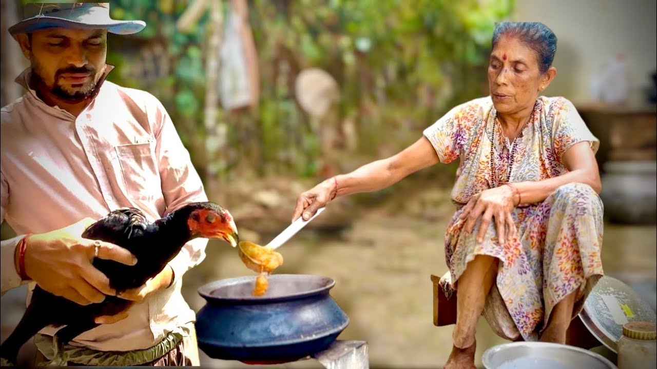 🐓 COUNTRY CHICKEN MASALA |  VILLAGE STYLE | DESI CHICKEN GRAVY | DESI CHICKEN VILLAGE STYLE #chicken
