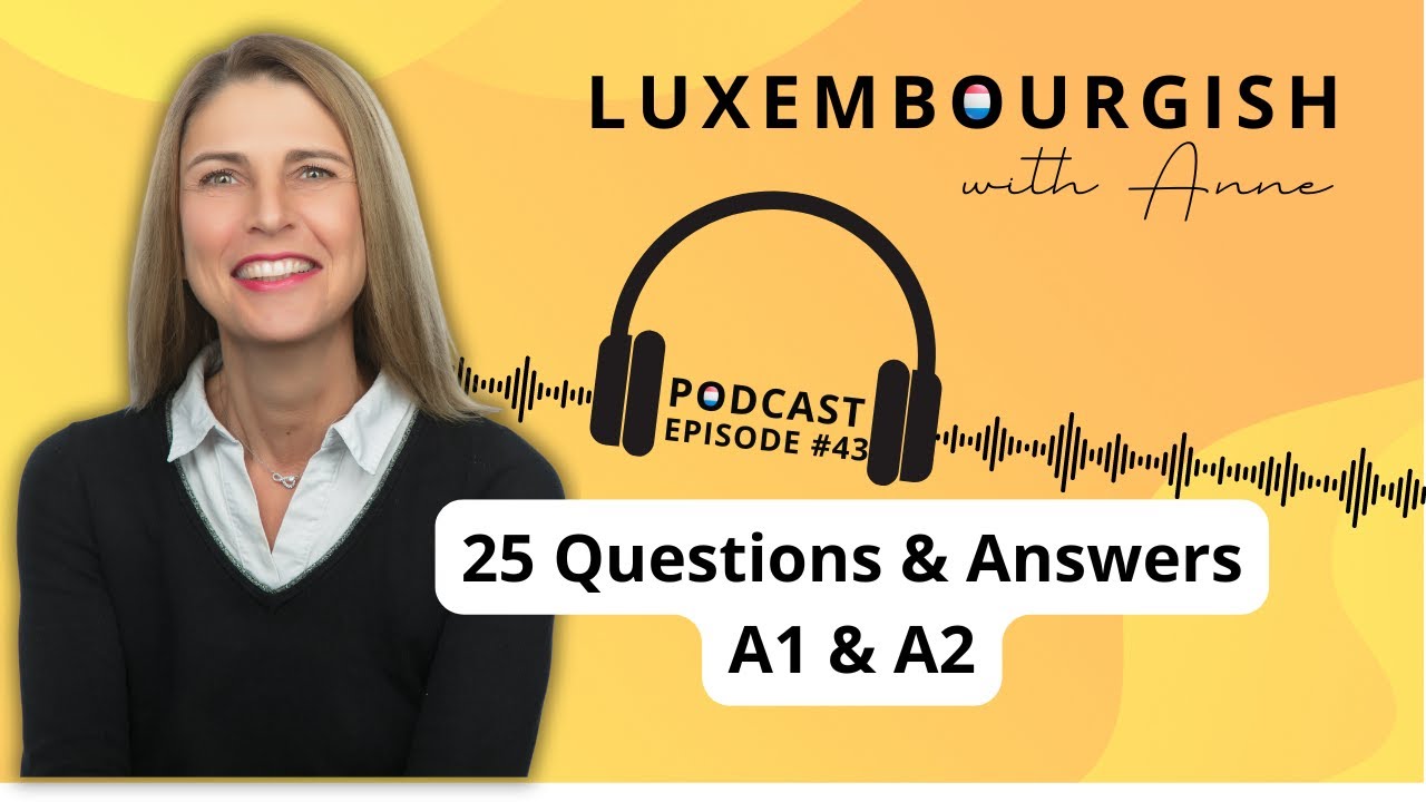 25 Questions & Answers - Level A1 & A2
