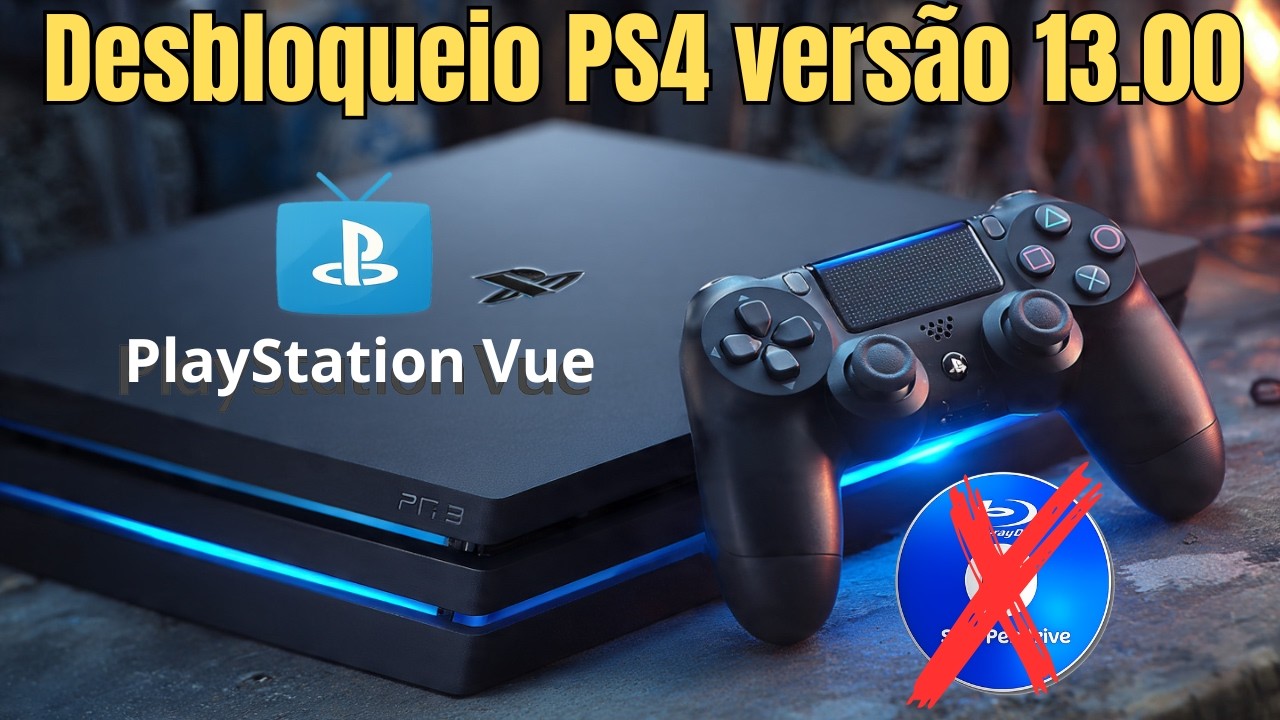 😱 PLANTÃO URGENTE DESBLOQUEIO PS4 13.00 SAIU 🔥 TESTE REAL PLAYSTATION VUE