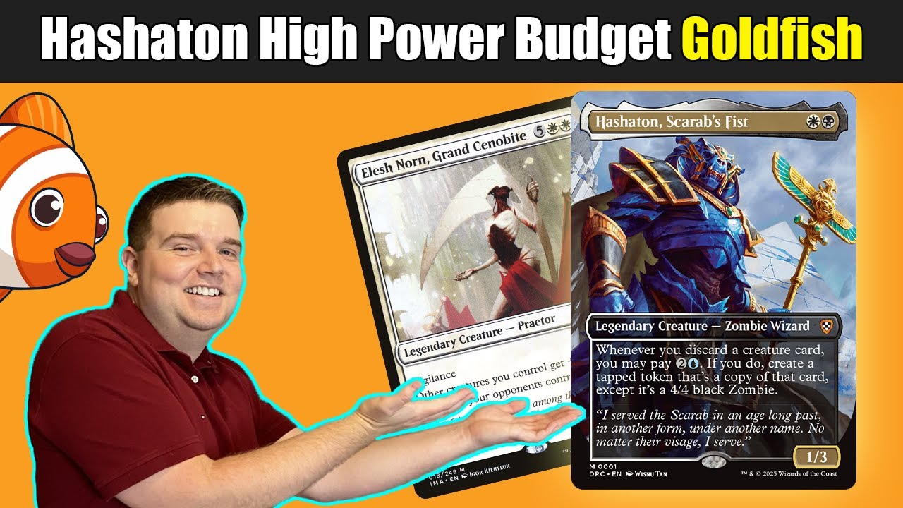 Goldfishing Hashaton Scarab's Fist Commander Deck | High Power Budget No Infinites