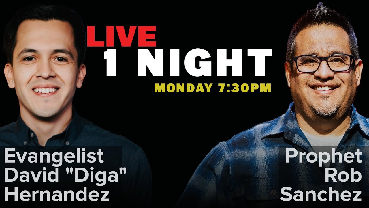 Live 1 Night conversation with Evangelist David Diga & Prophet Rob