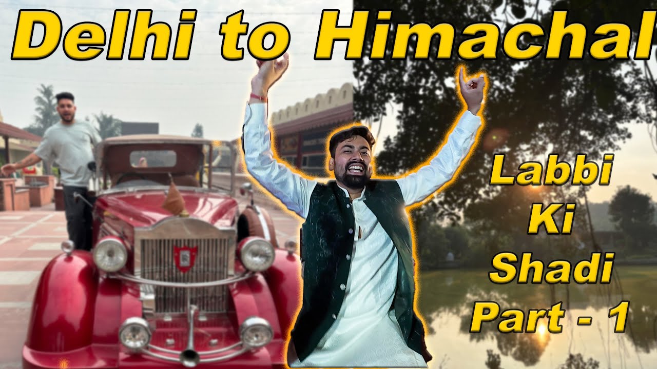 Life in India Vlog | Himachal Mein Best Friend Ki Shaadi 💍 | Delhi to Himachal Wedding Vlog