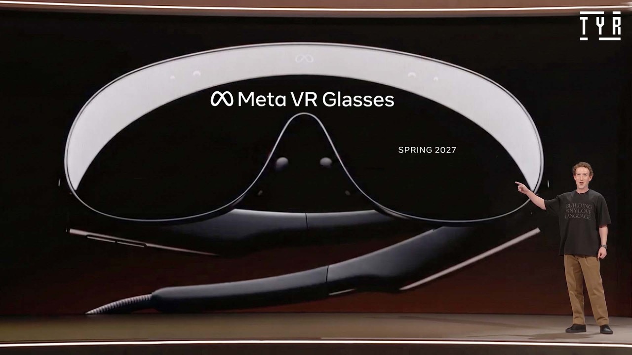 Meta VR Glasses - Full On Stage Live Demonstration