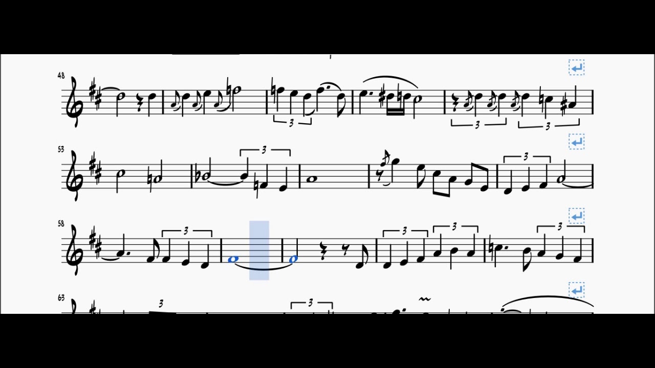 Begin the beguine / Volver a empezar versión para Clarinete