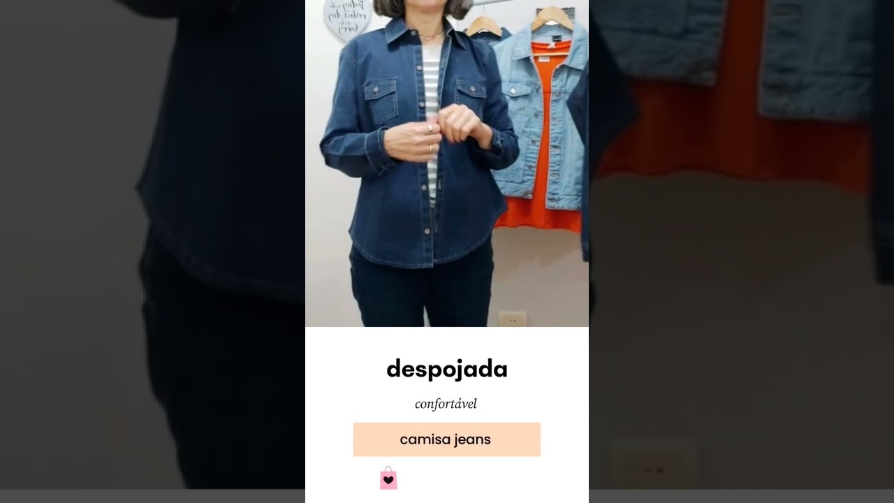 Uma inspira&ccedil;&atilde;o com a nossa Camisa Jeans