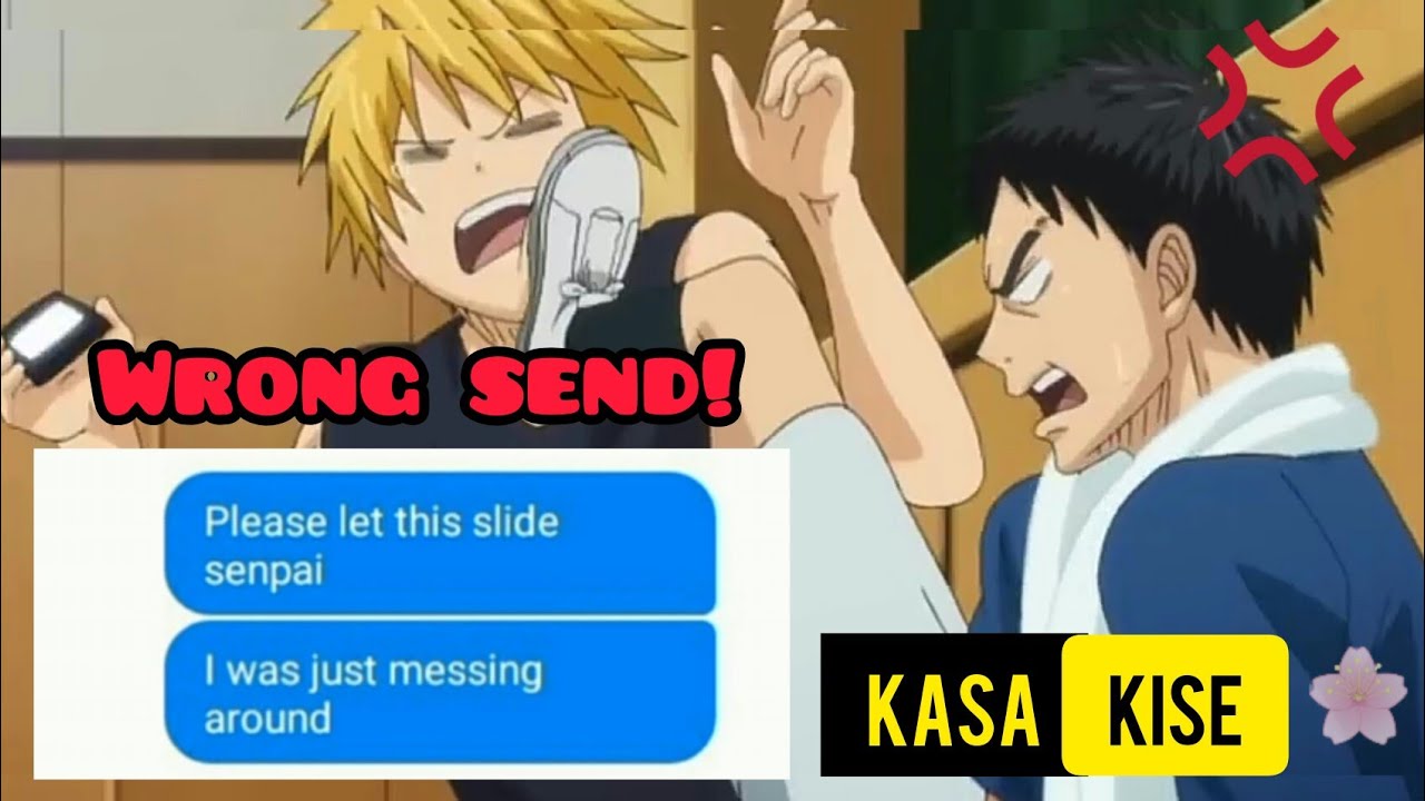 Wrong Send! ft. KasaKise || Knb Texts