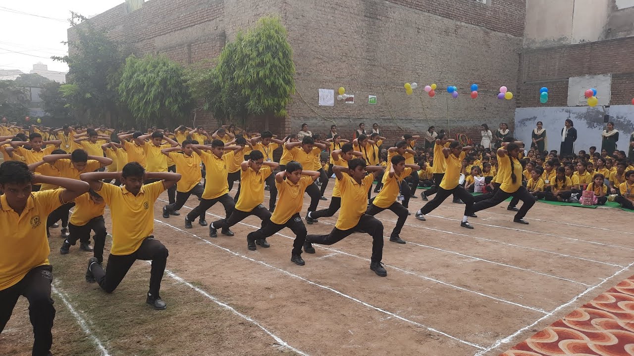 March Past On ATHLETIC MEET 2023-24