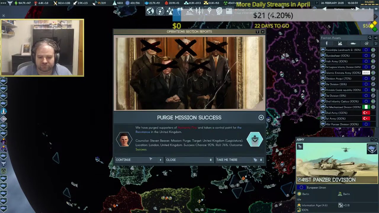 The Aliens are Taking Over in Terra Invicta  #gamewisdom Stream Archive