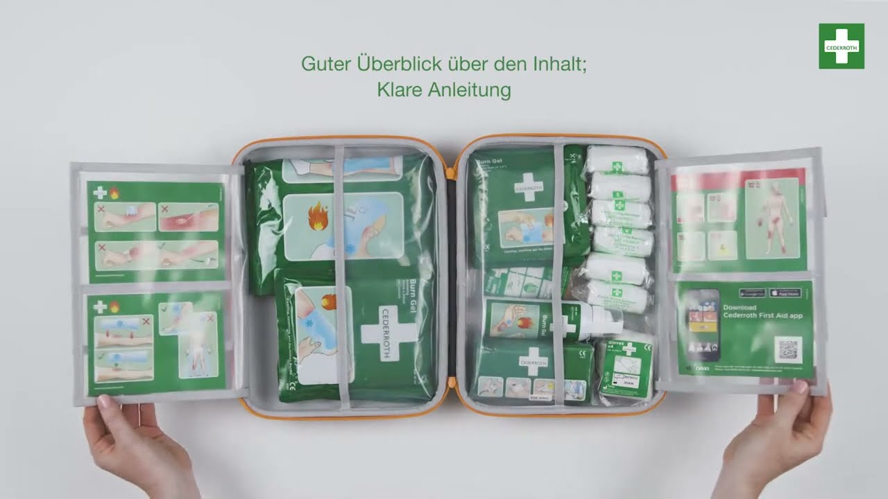 Erste-Hilfe-Set CEDERROTH Burn