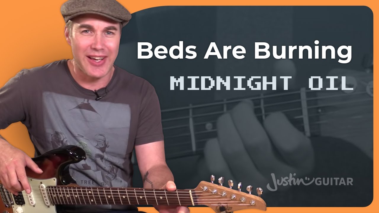 Beds Are Burning by Midnight Oil | Guitar Lesson