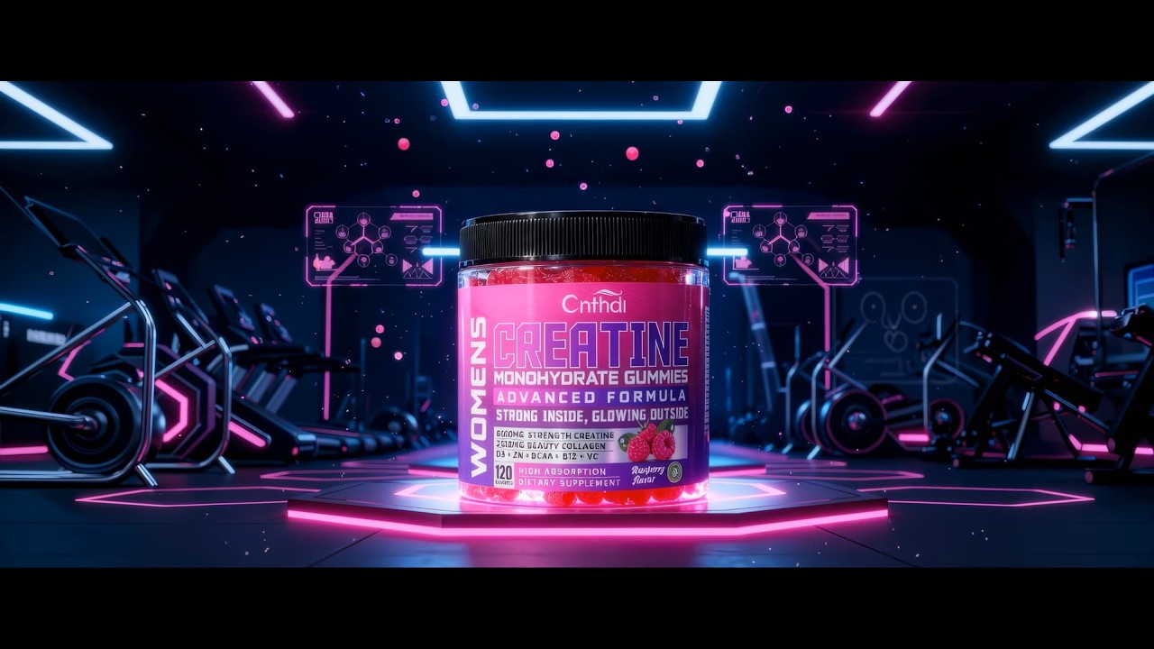 Cnthdi Creatine Gummies Commercial | Product Video Studio